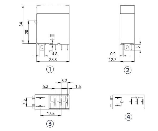 Dimension and installation