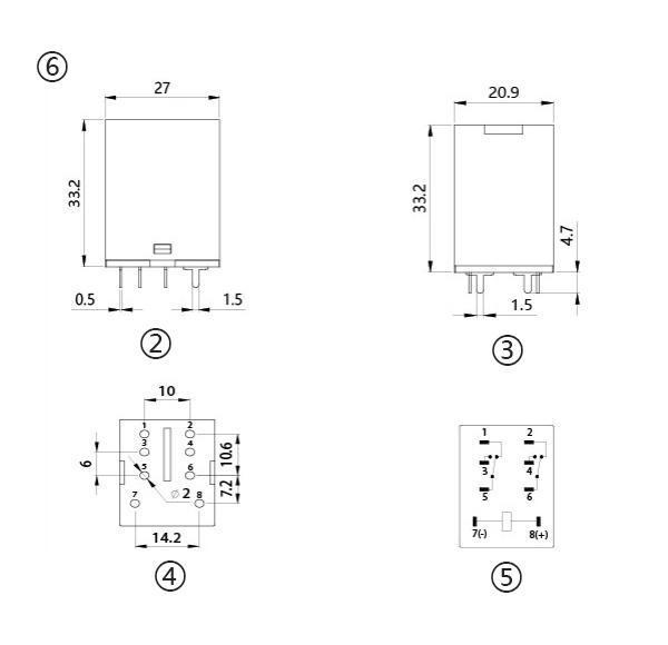 Welded type terminal