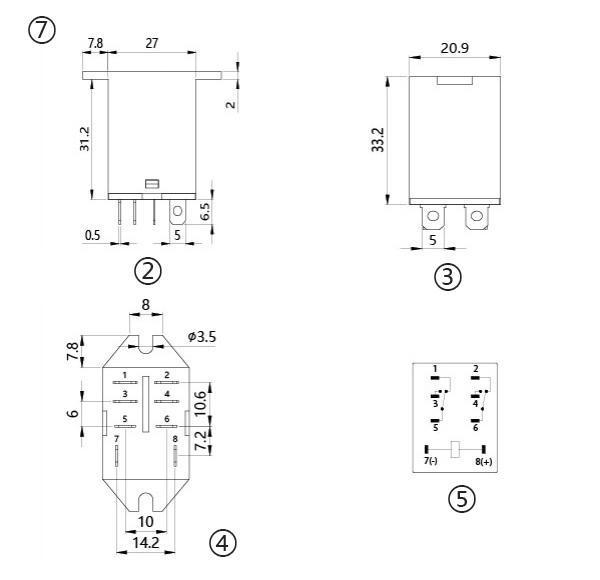 Flange type installation