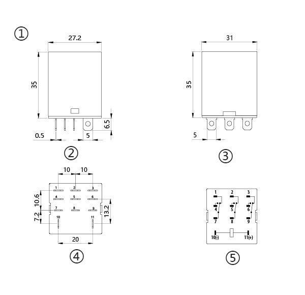 Socket type terminal