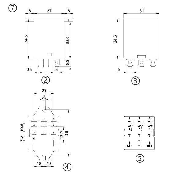 Flange type installation