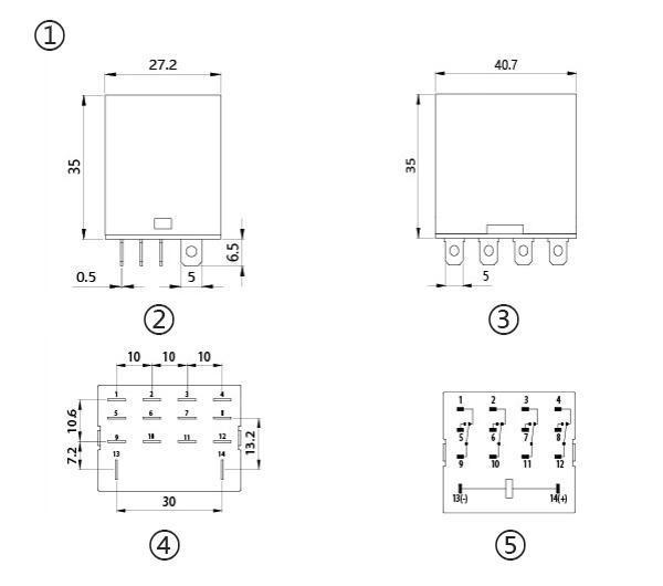 Socket type terminal