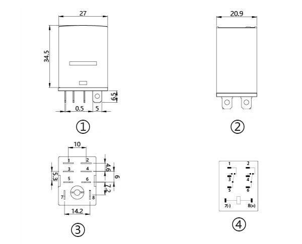 Socket type terminal