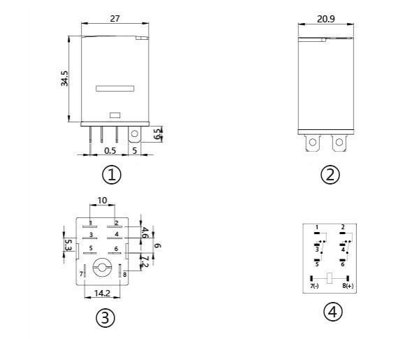 Socket type terminal