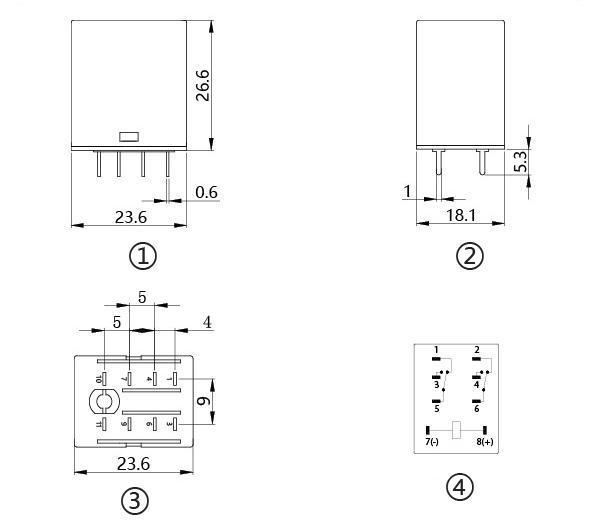 Dimension and installation