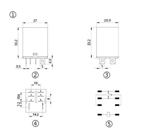 Socket type terminal