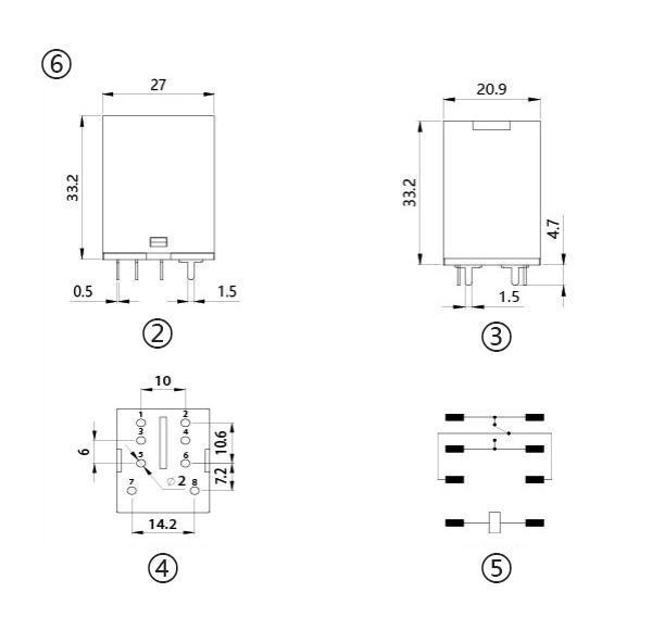 Welded type terminal