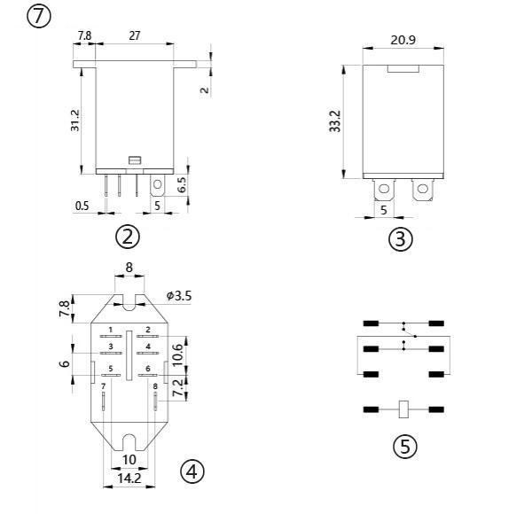 Flange type installation