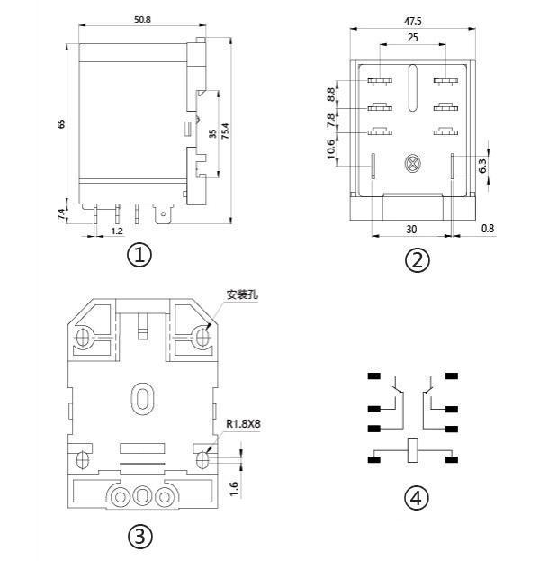 Dimension and installation