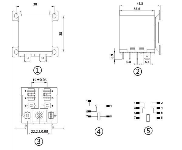 Socket type terminal