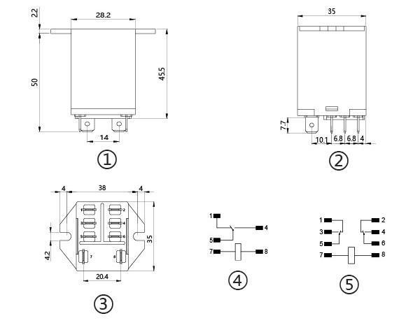 Socket type terminal