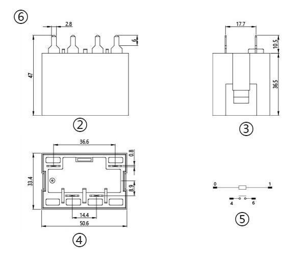 Weld  type terminal