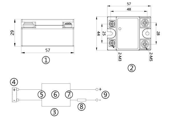 Dimension and installation