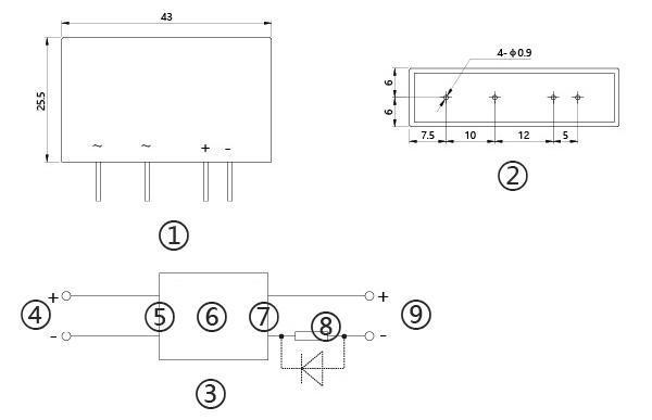 Dimension and installation