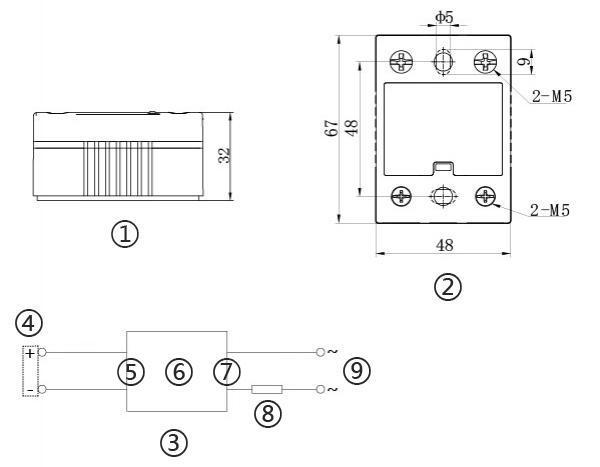 Dimension and installation