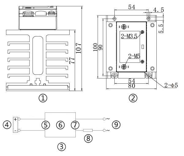 Dimension and installation