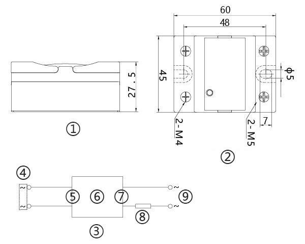 Dimension and installation