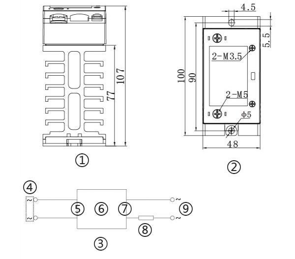 Dimension and installation