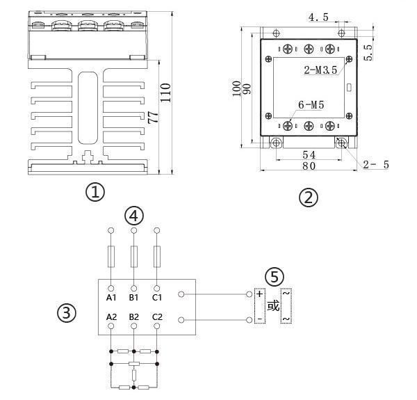 Dimension and installation