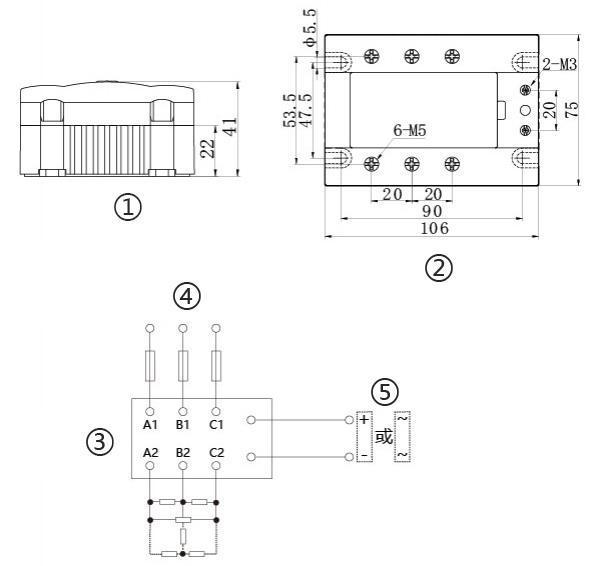 Dimension and installation