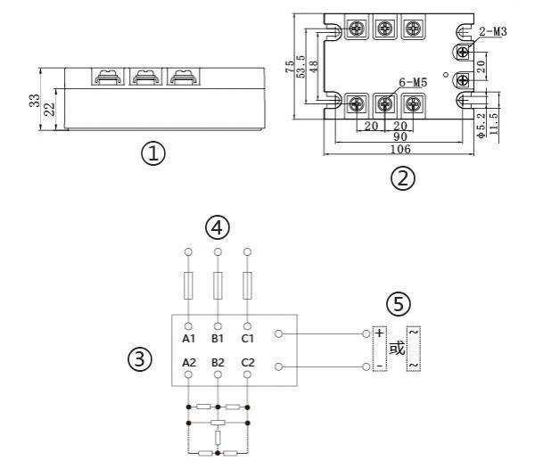 Dimension and installation