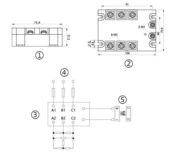 Dimension and installation