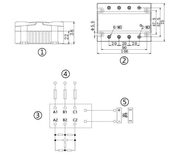 Dimension and installation