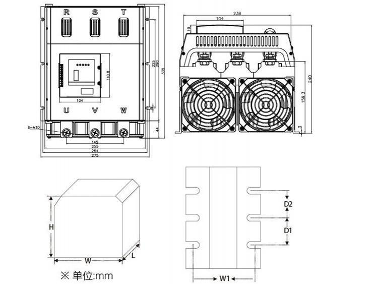 NNT4-4/3825P Three Phase Voltage Regulator