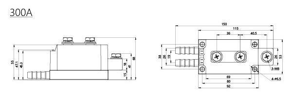 Dimension and installation style