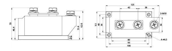 Dimension and installation style