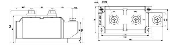 Dimension and installation style