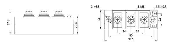 Dimension and installation style