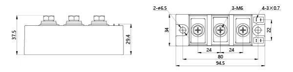 Dimension and installation style