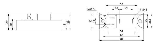 Dimension and installation style