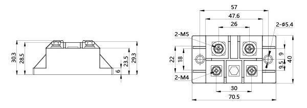 Dimension and installation style