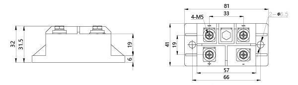 Dimension and installation style