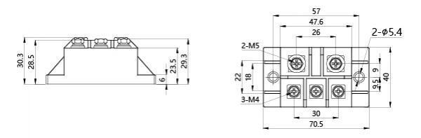 Dimension and installation style