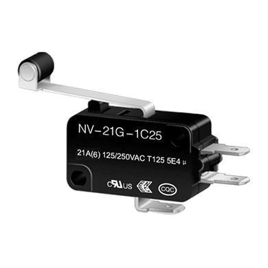 NV-21G1 roller lever snap action switch