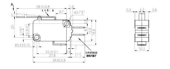 NV-16Z2/21Z2 Long Lever Micro switch