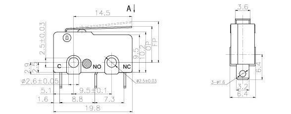 NS-5Z/10Z Micro Switch